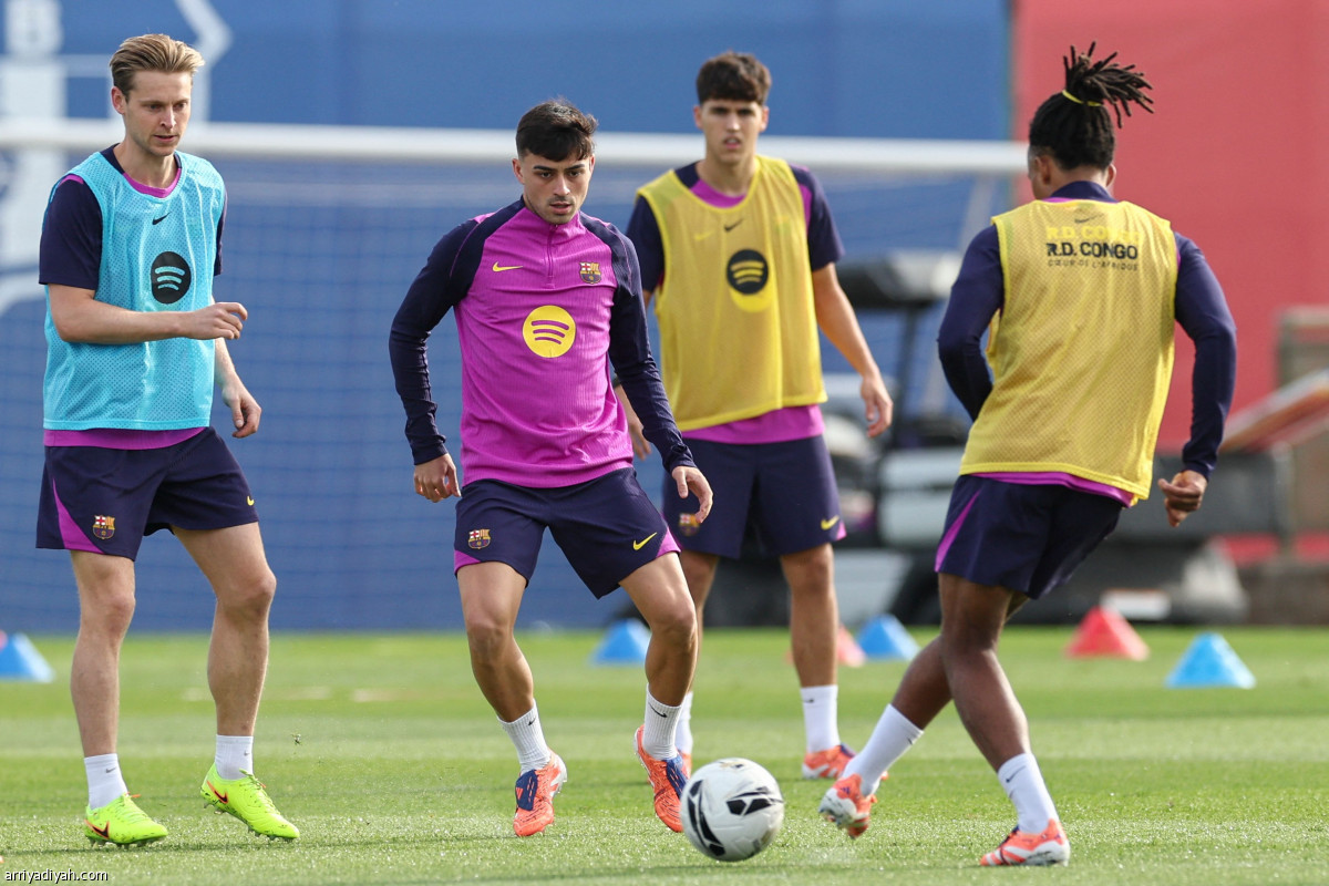 برشلونة.. استعداد أخير