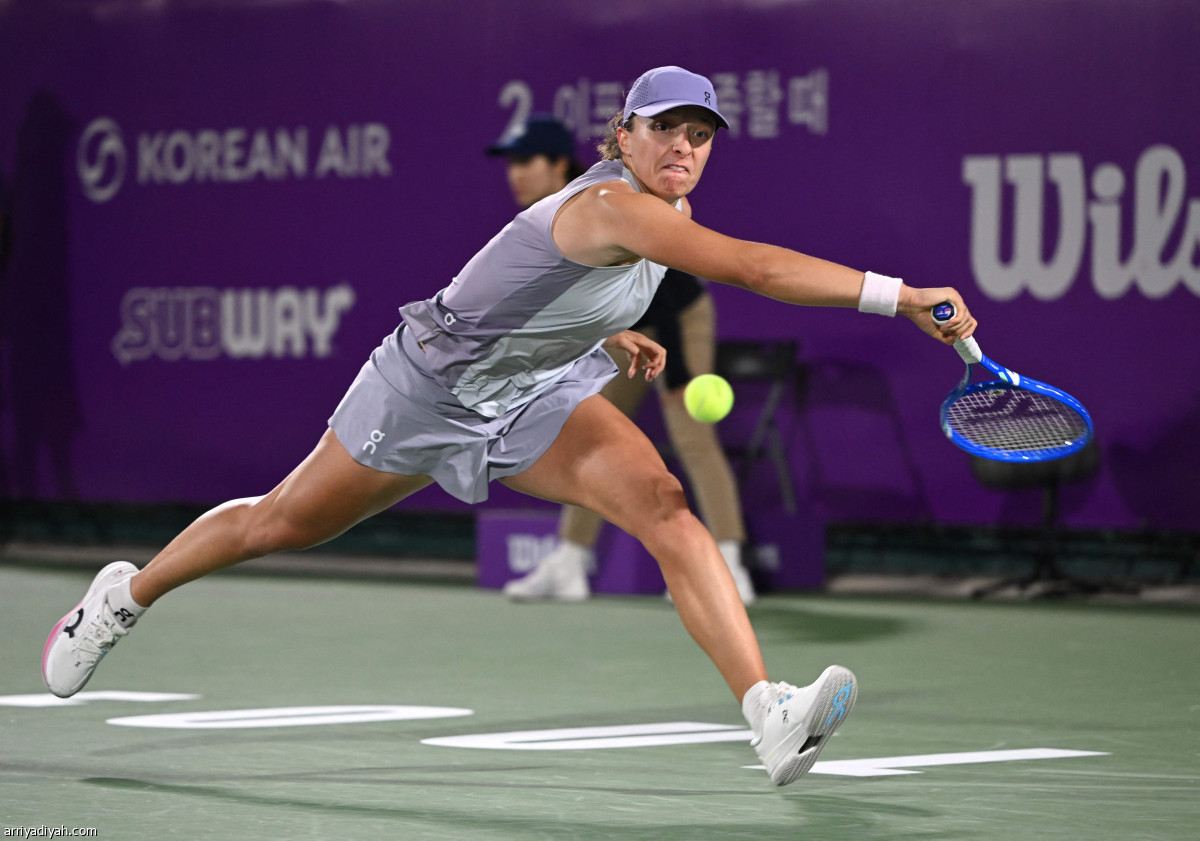 إيجا بطلة «سول»