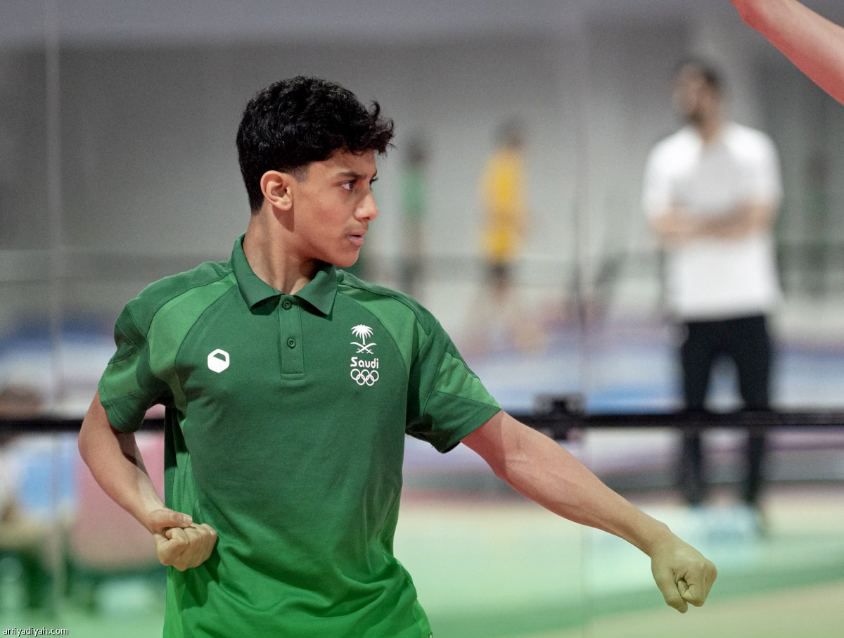 أخضر الكاراتيه يستعد