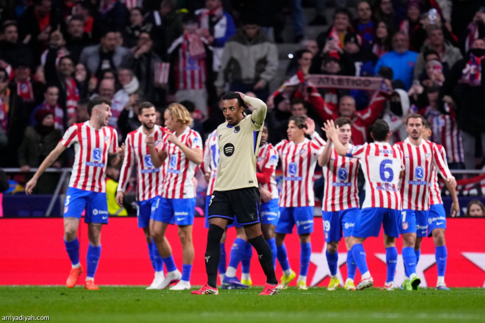 بعد 37 عاما.. أتلتيكو يسقط برشلونة برباعية