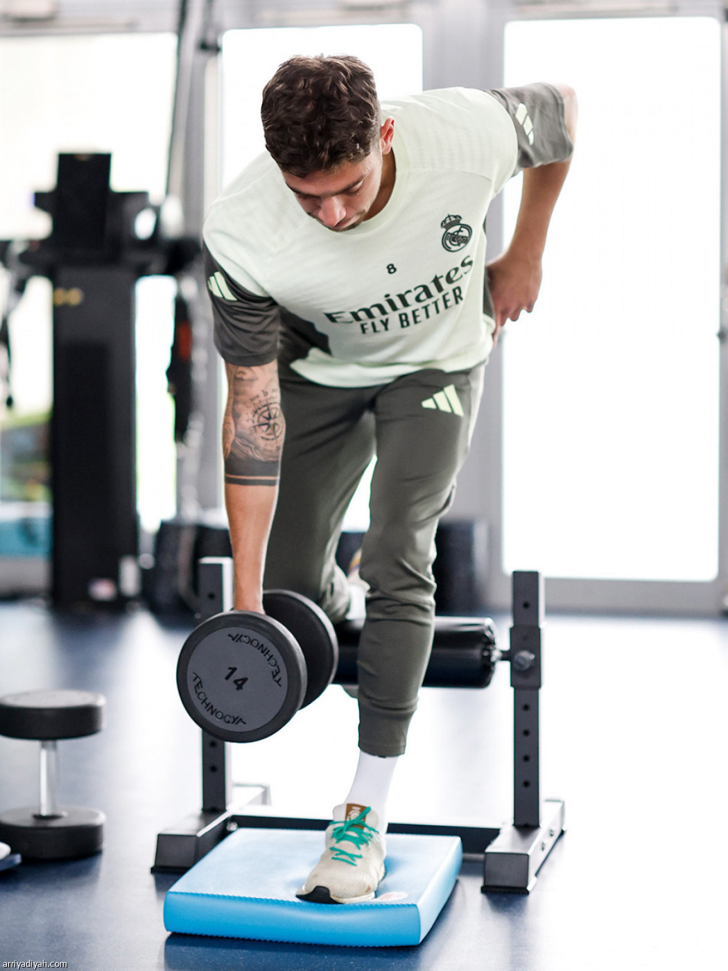 الريال.. حصة تدريبية